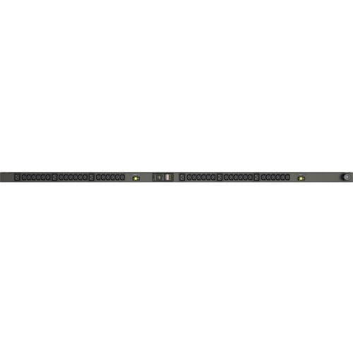 Geist MN01D4W1-42IZ68-3TL6A0A10-S 42-Outlets PDU - Metered - NEMA L6-30P - 36 x IEC 60320 C13, 6 x IEC 60320 C19 - 230 V AC - 0U - Vertical - I10083