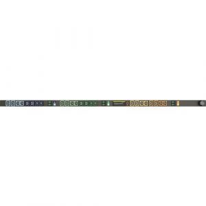 Geist MN01X4B1-24PBB3-3PS56B0A10-S 24-Outlets PDU - Basic - NEMA L21-30P - 12 x U-Lock IEC 60320 C13, 12 x U-Lock IEC 60320 C19 - 230 V AC, 400 V - I10038L