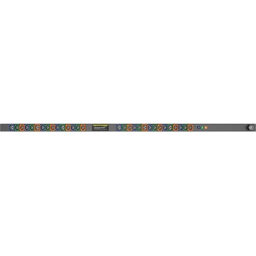 Geist MN01X4B0-30PN63-2TL56A0A10-S-A 30-Outlets PDU - Basic - NEMA L22-20P - 6 x U-Lock IEC 60320 C13, 24 x U-Lock IEC 60320 C19 - 230 V AC, 415 V - I10126L
