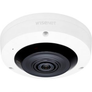 Wisenet XNF-8010RW 6 Megapixel Indoor Network Camera - Color - Fisheye - 49.21 ft Infrared Night Vision - MJPEG, H.264, H.265 - 2048 x 2048 - 1.60 mm - XNF-8010RW