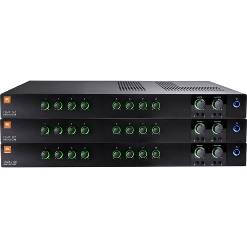 JBL Commercial CSMA 2120 Amplifier - 240 W RMS - 2 Channel - 1 kHz - 60 W NCSMA2120-U-US - NCSMA2120-U-US - Image 3