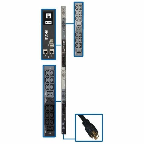 Eaton 5.8kW 208/120V 3PH Monitored PDU - PDU3EVN6L2120