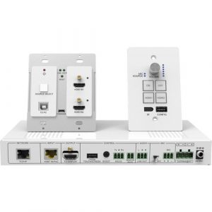 SIIG Wallplate HDMI HDBaseT Kit - Through Cat5e/6 Cable up to 30m - 1920x1200 @60Hz CE-H23Y11-S1 - CE-H23Y11-S1