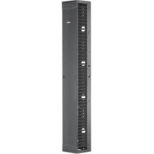 Panduit PATCHRUNNER 10IN WIDTH 2VERTICAL CABL MGR DOORS EA PR2VFD10