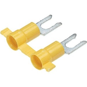 Panduit LOCKING FORK TERMINAL VINYL INS PV10-8LFB-2K