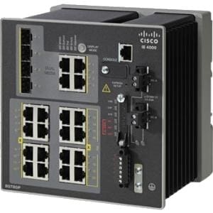 Cisco IE400016XRJ45B 10/100M 4X1GCOMBO LAN BASE REMANUFACTURED IE-4000-16T4G-E-RF