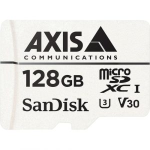 AXIS 128 GB UHS-III (U3) microSDXC - 10 - 100 MB/s Read - 50 MB/s Write - 3 Year Warranty 01678-001 - 01678-001