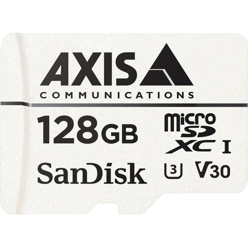 AXIS 128 GB UHS-III (U3) microSDXC - 10 - 100 MB/s Read - 50 MB/s Write - 3 Year Warranty 01678-001 - 01678-001