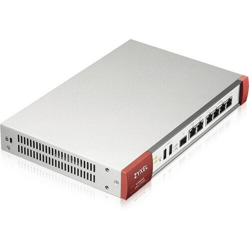 ZYXEL ZyWALL ATP200 Network Security/Firewall Appliance - 6 Port - 1000Base-T, 1000Base-X - Gigabit Ethernet - DES, 3DES, AES (256-bit), MD5, SHA-1, SHA-2 - 6 x RJ-45 - - ATP200 - Image 6