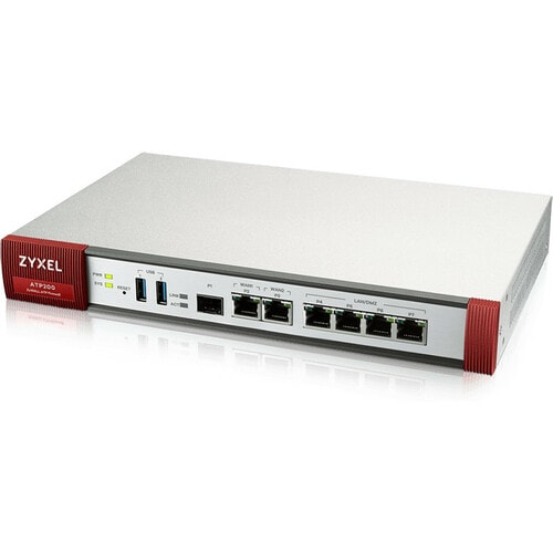 ZYXEL ZyWALL ATP200 Network Security/Firewall Appliance - 6 Port - 1000Base-T, 1000Base-X - Gigabit Ethernet - DES, 3DES, AES (256-bit), MD5, SHA-1, SHA-2 - 6 x RJ-45 - - ATP200 - Image 7