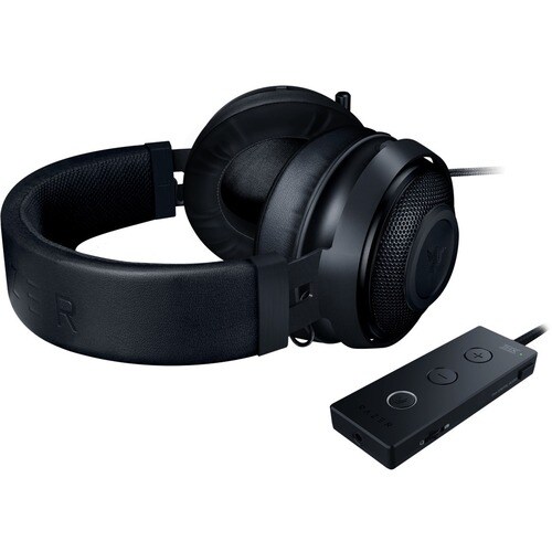 Razer Kraken Tournament Edition Headset - Stereo - Mini-phone (3.5mm), USB - Wired - 32 Ohm - 12 Hz to 28 kHz - Over-the-head - Binaural - Circumaural - RZ04-02051000-R3U1 - Image 4