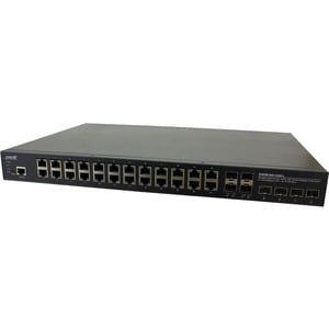 Lantronix MGDHRDPOE+SW 2410/100/1000BASET POE+ (4)100/1000SFP (4)1G/10G SFP+ SISPM1040-3248-L