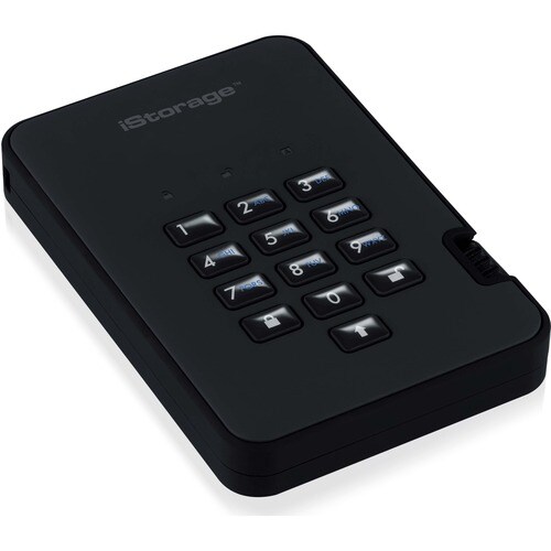 iStorage diskAshur2 SSD 4 TB Secure Portable Solid State Drive | Password protected |Dust/Water Resistant | Hardware encryption. IS-DA2-256-SSD-4000-B - Thin Client Device Supported - USB 3.2 (Gen - IS-DA2-256-SSD-4000-B - Image 4