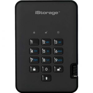 iStorage diskAshur2 SSD 4 TB Secure Portable Solid State Drive | Password protected |Dust/Water Resistant | Hardware encryption. IS-DA2-256-SSD-4000-B - Thin Client Device Supported - USB 3.2 (Gen - IS-DA2-256-SSD-4000-B
