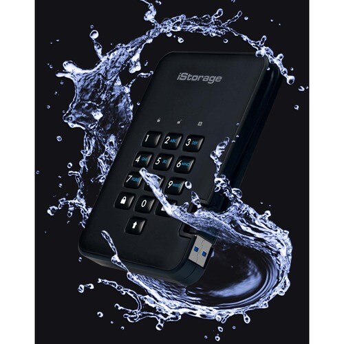 iStorage diskAshur2 SSD 4 TB Secure Portable Solid State Drive | Password protected |Dust/Water Resistant | Hardware encryption. IS-DA2-256-SSD-4000-B - Thin Client Device Supported - USB 3.2 (Gen - IS-DA2-256-SSD-4000-B - Image 9