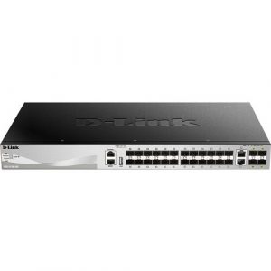 D-Link DGS-3130-30S Ethernet Switch - 2 Ports - Manageable - Gigabit Ethernet - 1000Base-X - 3 Layer Supported - Modular - 24 SFP Slots - Optical Fiber, Twisted - DGS-3130-30S