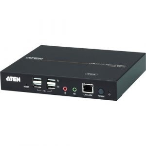 ATEN VGA KVM over IP Console Station-TAA Compliant - 64 Computer(s) - 1 Remote User(s) - 1920 x 1200 Maximum Video Resolution - 2 x Network (RJ-45) - - KA8270