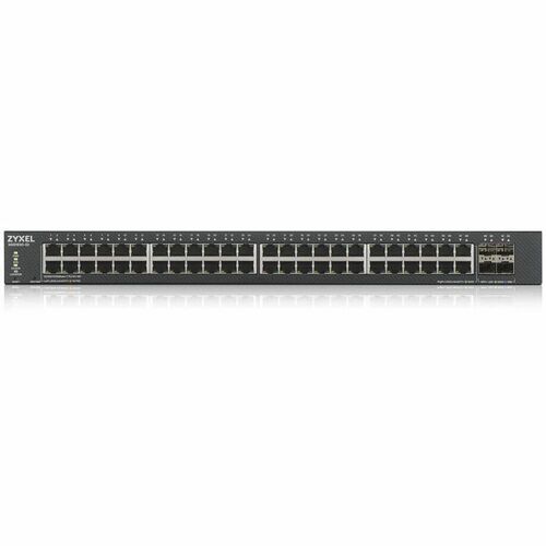 ZYXEL XGS1930-52 48-Port Gigabit Smart Nebula Cloud Managed Switch with 4 SFP+ 10G Uplinks - 48 Ports - Gigabit Ethernet - Nebula Cloud Manageable - Layer 2 Supported - XGS1930-52 - Image 2