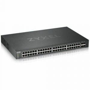 ZYXEL XGS1930-52 48-Port Gigabit Smart Nebula Cloud Managed Switch with 4 SFP+ 10G Uplinks - 48 Ports - Gigabit Ethernet - Nebula Cloud Manageable - Layer 2 Supported - XGS1930-52