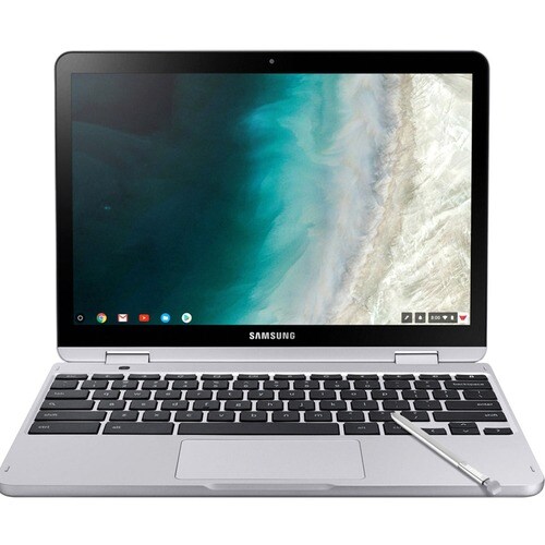 Samsung Chromebook Plus V2 XE520QAB-K01 12.2" Touchscreen Convertible 2 in 1 Chromebook - Intel Celeron 3965Y - 4 GB - 32 GB Flash Memory - Light Titan - - XE520QAB-K01US