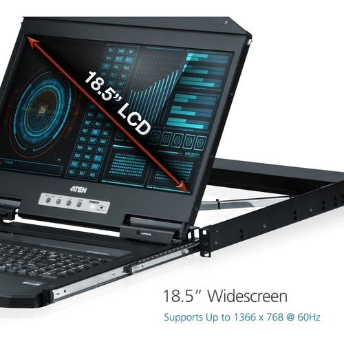 19IN ULTRA SHORT DEPTH WIDESCRN LCD CONSOLE VGA/USB - CL3100NX - Image 6