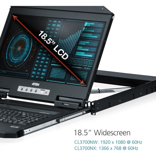 19IN ULTRA SHORT DEPTH WIDE SCRN LCD CONSOLE HDMI/USB - CL3700NW - Image 7