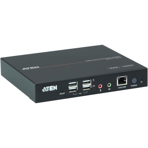 ATEN VGA/HDMI KVM over IP Console Station-TAA Compliant - 64 Computer(s) - 1 Remote User(s) - 1920 x 1200 Maximum Video Resolution - 2 x Network (RJ-45) - - KA8278 - Image 4