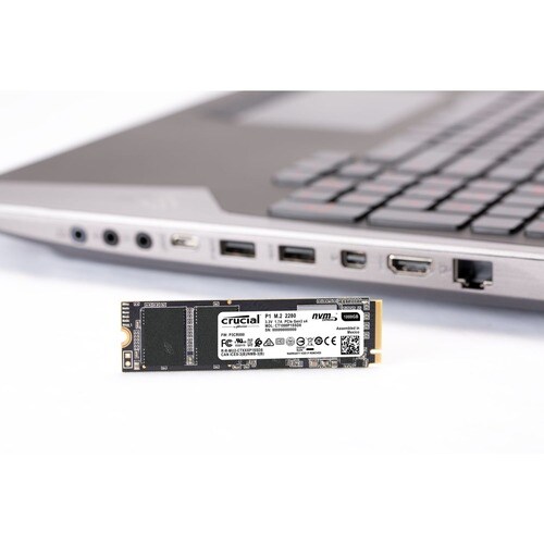 Crucial 1 TB Solid State Drive - M.2 2280 Internal - PCI Express - 2000 MB/s Maximum Read Transfer Rate - Retail CT1000P1SSD8 - CT1000P1SSD8 - Image 2