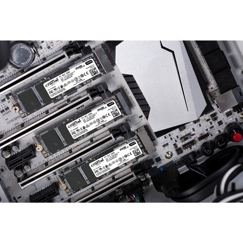 Crucial 1 TB Solid State Drive - M.2 2280 Internal - PCI Express - 2000 MB/s Maximum Read Transfer Rate - Retail CT1000P1SSD8 - CT1000P1SSD8 - Image 3