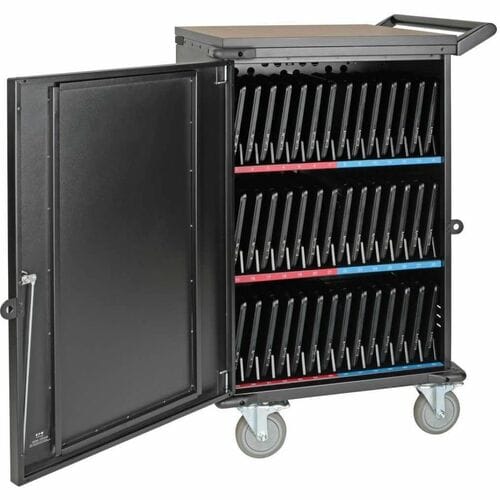 45PORT AC CHARGING CART STATION STORAGE CHROMEBOOK LAPTOP TABLET - CSC45AC - Image 4