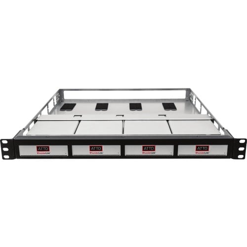 ATTO ThunderRack ThunderLink 1U Shelf - For Network Adapter - 1U Rack Height x 19" Rack Width x 32" Rack Depth - Rack-mountable TBTR-RACK-000 - TBTR-RACK-000