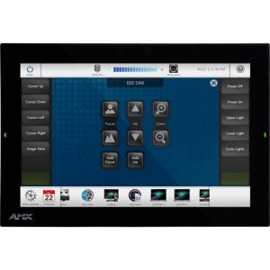 AMX 10.1" Modero G5 Wall Mount Touch Panel - Wired FG5969-49BL
