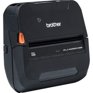 Brother Desktop Direct Thermal Printer - Monochrome - Label/Receipt Print - USB - Bluetooth - Wireless LAN - 0.12" Print Length x 4.09" Print Width - 5 in/s - RJ4250WB