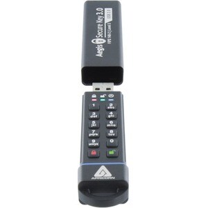 1TB 256 AES XTS HW ENCRYPTED SECURE USB 3.0 MEMORY KEY - ASK3-1TB - Image 2