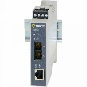 Perle SRS-1110-FSC20D Media Converter - 1 x Network (RJ-45) - 1 x SC Ports - Single-mode - 0.1 mil, 0.1 mil Fiber - Gigabit Ethernet, Fast Ethernet - - 5092070
