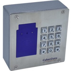 CyberData 011426 RFID/Keypad Secure Access Control Endpoint - Door - Proximity, Key Code - 500 User(s) - Fast Ethernet - Network (RJ-45) - 12 V DC 11426 - 11426