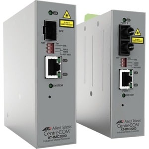 Allied Telesis TAA 10/100TX TO 100FX/SC INDUSTRIAL TEMP FAST ENET POE+ AT-IMC200TP/SC-980