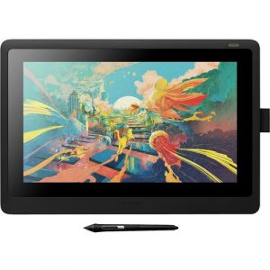 Wacom Cintiq 16 Pen Display - Graphics Tablet - 15.6" LCD - 13.60" x 7.60" - Full HD Cable - 16.7 Million Colors - 8192 Pressure Level - - DTK1660K0A