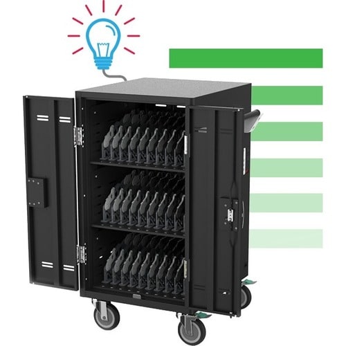 30 DEVICE CHARGING CART ADAPTIVE INTELLIGENT CHARGING CART - CHRGEX30I - Image 5