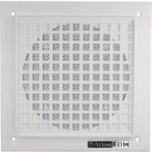 AtlasIED IP-HVP Speaker System - White - TAA Compliant - Wall Mountable - 600 Hz to 14 kHz IP-HVP - IP-HVP