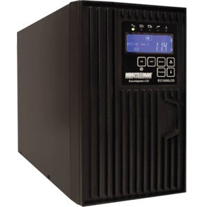 Minuteman Encompass 2000VA Tower UPS - Tower - 3 Minute Stand-by - Serial Port - 8 x NEMA 5-15/20R Receptacle(s) - 8 x Battery/Surge Outlet EC2000LCD-NC