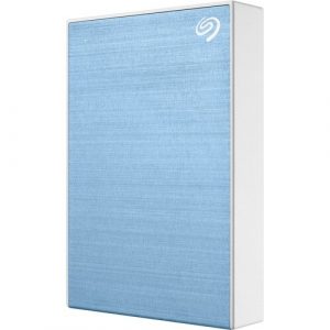 Seagate Backup Plus Portable STHP5000402 5 TB Portable Hard Drive - 2.5" External - Light Blue - USB 3.0 Type C - 2 Year Warranty STHP5000402