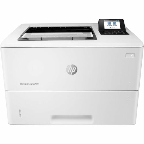 HP LaserJet Enterprise M507 M507dn Desktop Laser Printer - Monochrome - 45 ppm Mono - 1200 x 1200 dpi Print - Automatic Duplex Print - 650 Sheets Input - 1PV87A#BGJ - Image 2