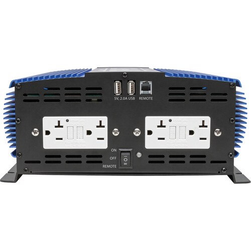 2000W COMPACT POWER INVERTER MOBILE PORTABLE 4 OUTLET 2 USB PORT - PINV2000HS - Image 3