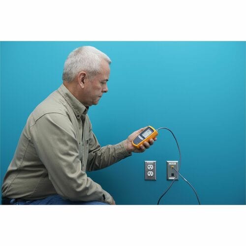 Fluke Networks MicroScanner PoE Cable Verifier - Cable Testing, Twisted Pair Cable Testing, Wiremap, PoE Testing, Cable Fault Testing MS-POE - MS-POE - Image 5
