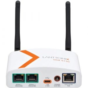 Lantronix GX 5150 MD IoT Gateway Device for the Medical Industry - 256 MB - Twisted Pair - 1 x Network (RJ-45) - 1 x USB - 2 - SGX51501M2US