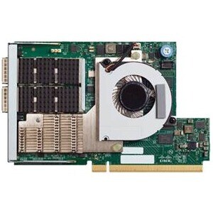 Cisco 1497 100Gigabit Ethernet Card - PCI Express 3.0 x16 - 2 Port(s) - Optical Fiber - 100GBase-X, 40GBase-X - Plug-in Card UCSC-MLOM-C100-04