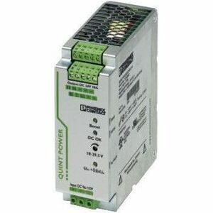 Perle QUINT-PS/96-110DC/24DC/10/CO DC to DC Converter Regulated DIN Rail Power Supply - DIN Rail - 24 V DC Output - 240 W - 92% Efficiency 29050128 - 29050128