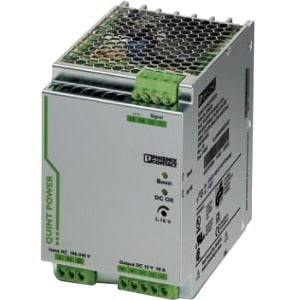 Perle QUINT-PS/1AC/12DC/20 Single-Phase DIN Rail Power Supply - DIN Rail - 120 V AC, 230 V AC, 350 V DC, 90 V DC Input - 240 W - - 28667218