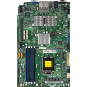 Supermicro X11SSW-4TF Server Motherboard - Intel C236 Chipset - Socket H4 LGA-1151 - Proprietary Form Factor - Core i3 Processor Supported - 64 GB DDR4 SDRAM Maximum RAM - MBD-X11SSW-4TF-O